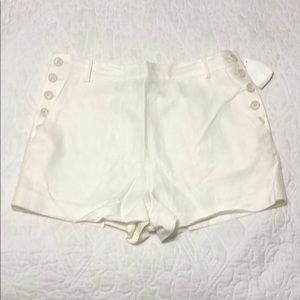 Elizabeth & James Cream Sailor Shorts sz10 NWT